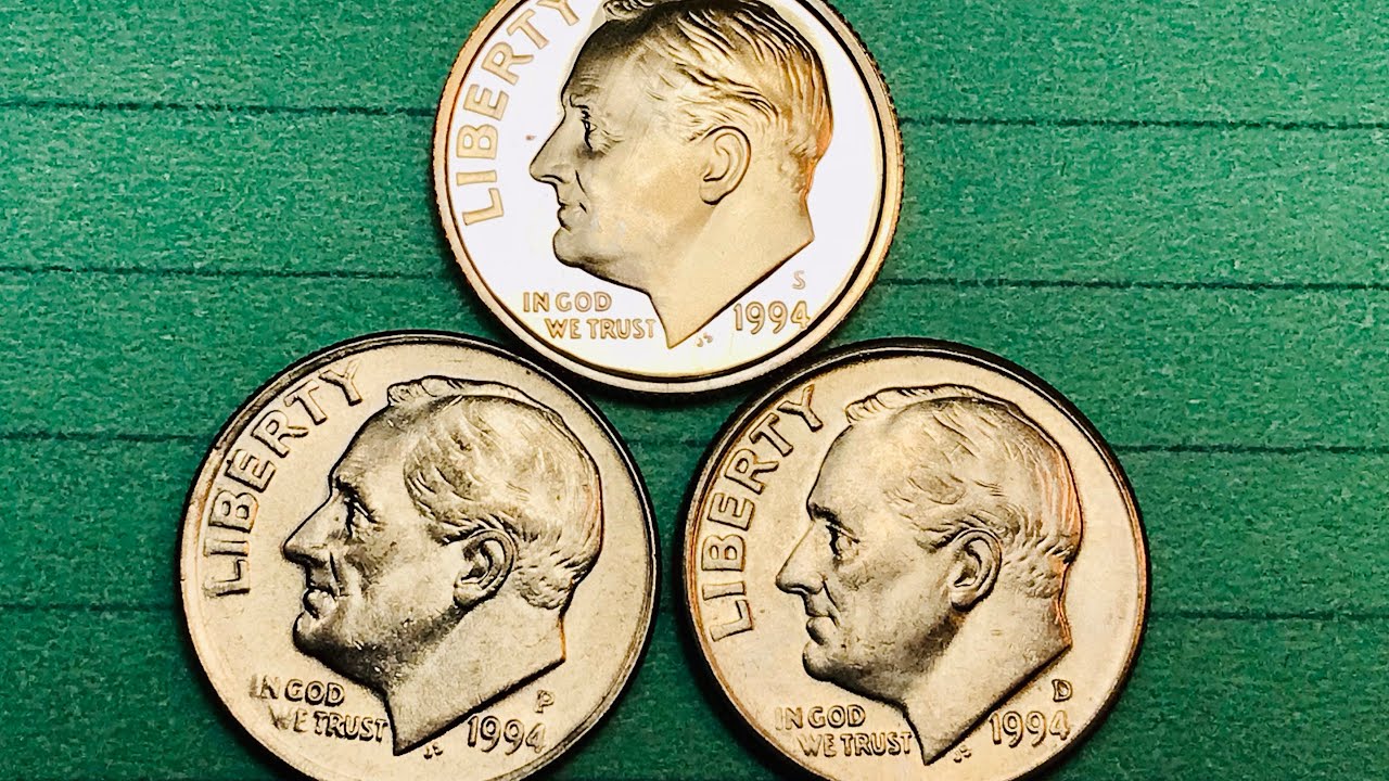 US 1994 Dimes Worth Money
