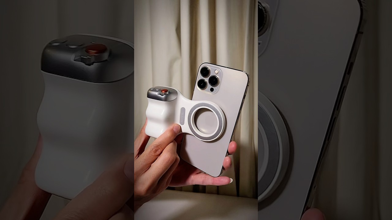 This Telesin Magnetic Grip + Selfie Ring Light is a game-changer for creators 💡@telesin