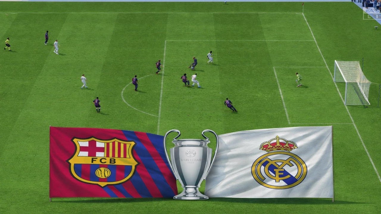 Barcelona vs Real Madrid ⚔️ EL CLÁSICO WAR | Full FIFA Gameplay