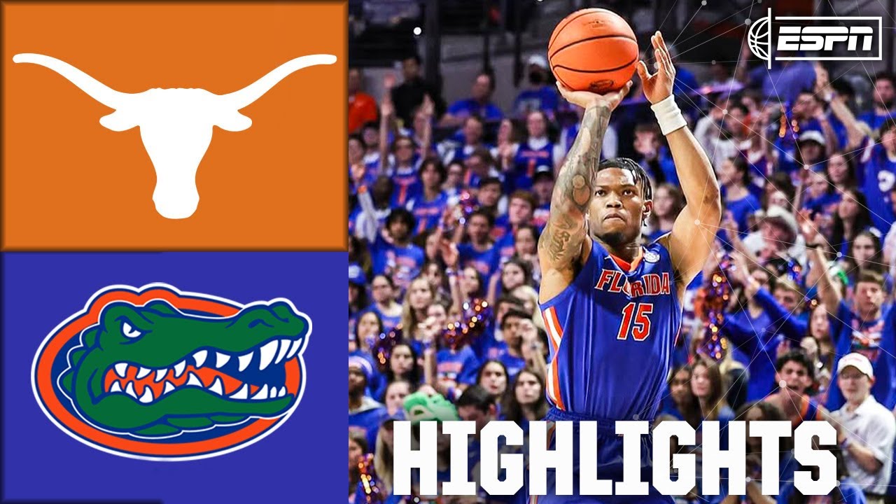 Texas Longhorns vs. Florida Gators | Full Game Highlights | ESPN College Basketball