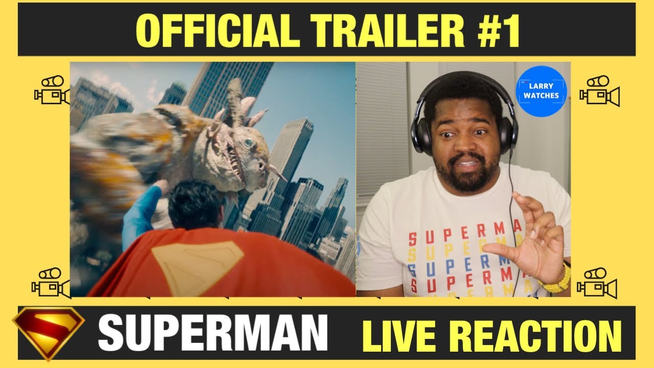 Superman - Official Trailer - Reaction (2025)