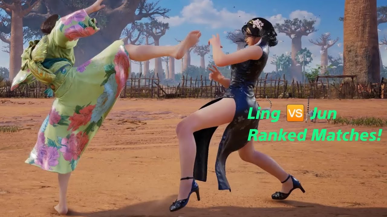 Ling Vs Jun | Tekken 8 Ranked Matches