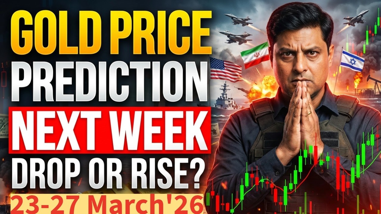 Why Gold Price is Crashing Amid War? Will Gold Price Drop More Next Week? Gold Prediction Next Week