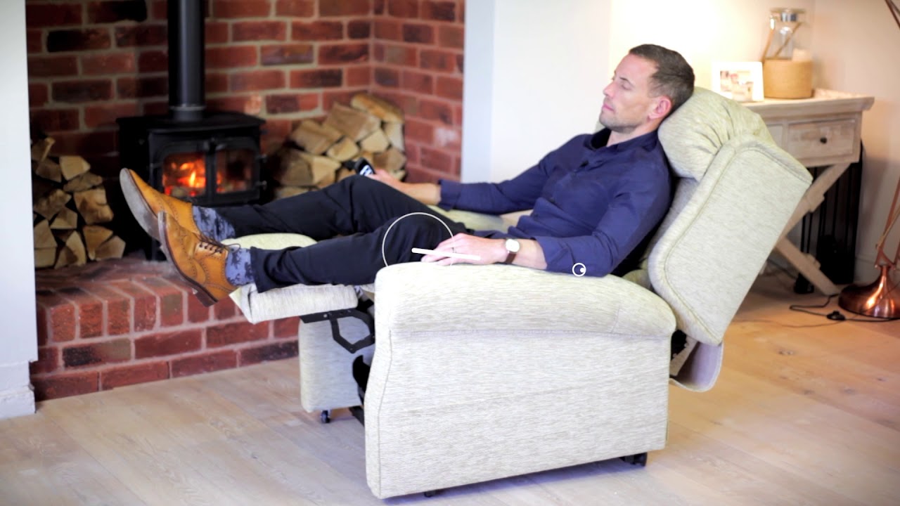 Rise and Recliner Chair Single Motor Tilt in Space supplied by Recare Ltd throughout the UK