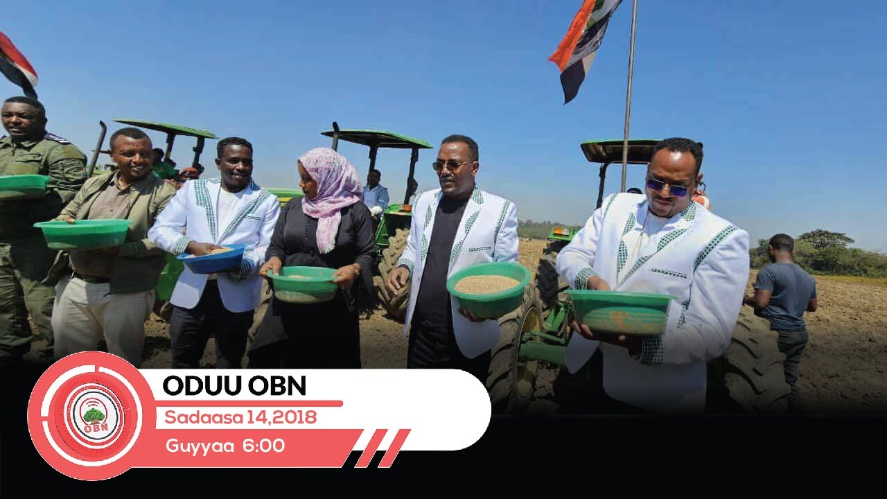 Oduu Guyyaa Sa'aatii 6:00 OBN Sadaasa 14, 2018