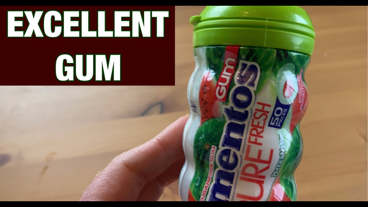 Mentos Gum Watermelon Flavor