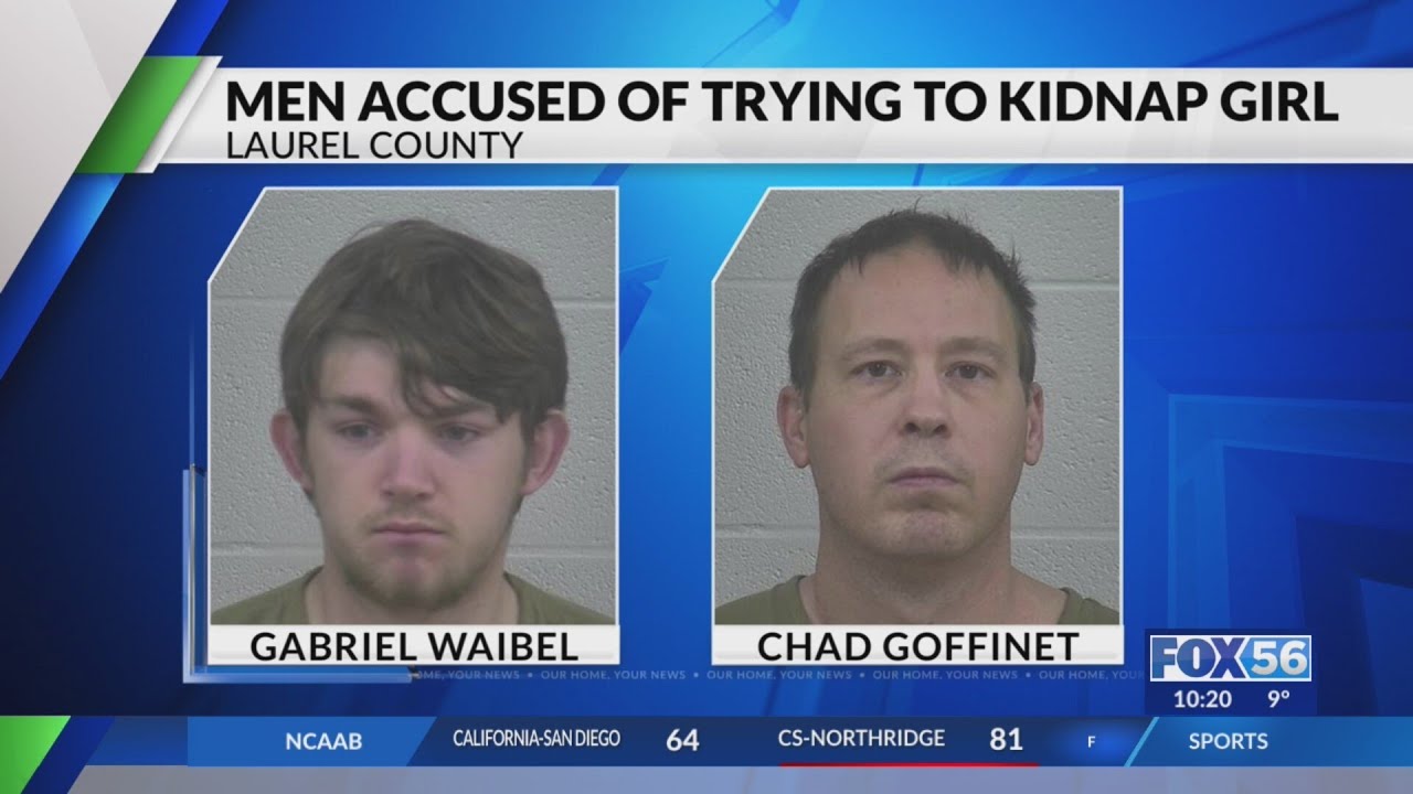 2 Illinois men accused of attempting to kidnap Laurel County teen