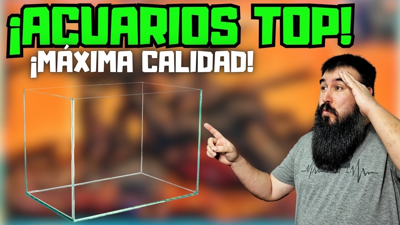 ACUARIOS de MAXIMA CALIDAD para AQUASCAPING, BIOTOPO y ACUARIOS PLANTADOS.