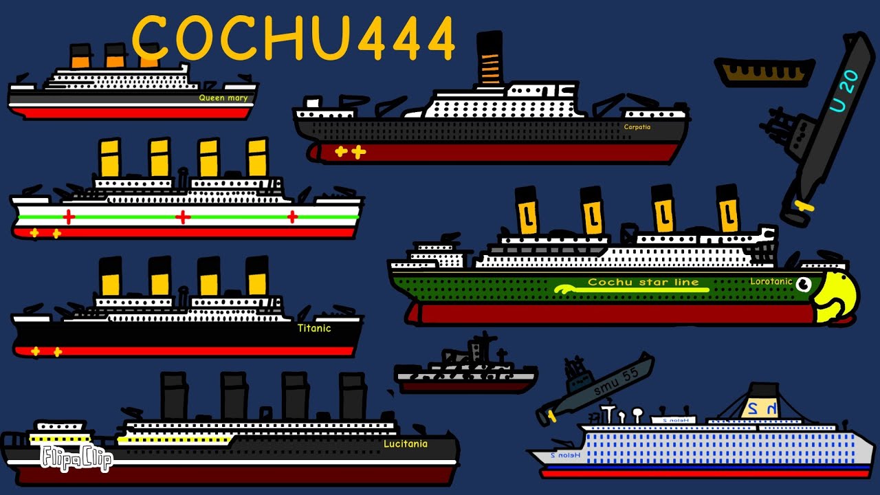 Sinking Ships flipaclip full animation happy new year 2022-2026