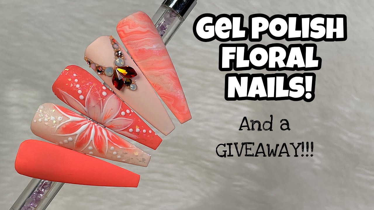 Floral Nail Art | Nail Sugar | GIVEAWAY!!!