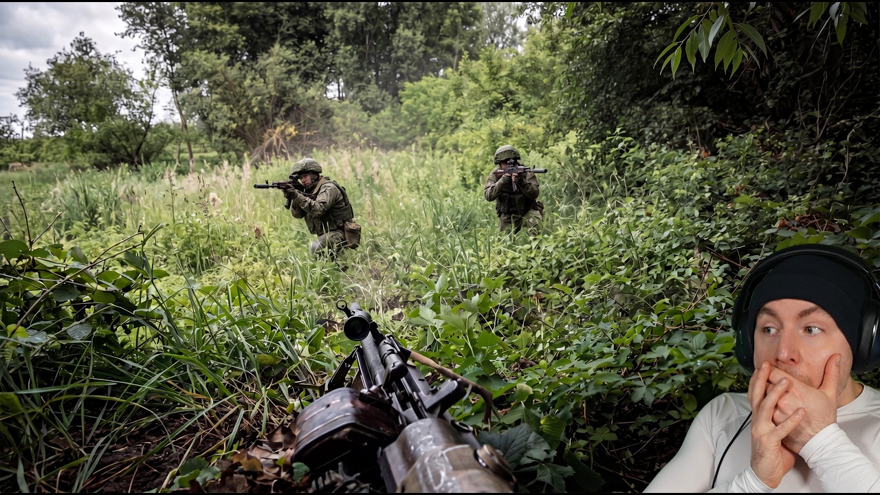 Caught on GoPro: Russian Soldiers Walk Straight Into Ukrainian Ambush in the Woods