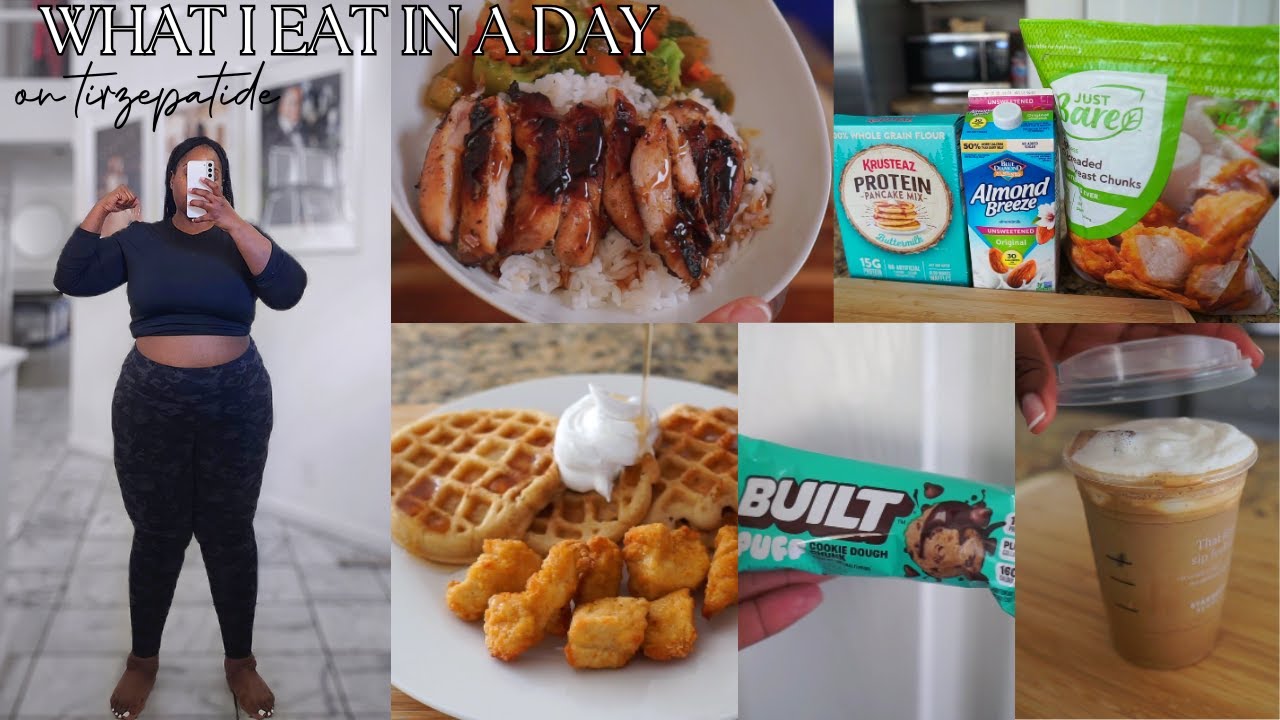 40LBS DOWN! *omg* High Protein What I Eat in a Day on Tirzepatide! Grocery Finds & More!