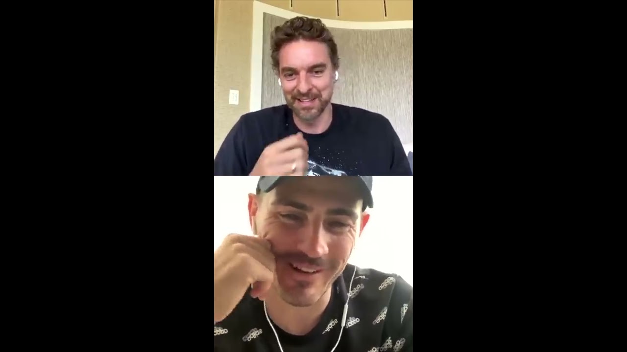 Instagram Live con Iker Casillas #CuarentenaSaludable #HealthyQuarantine | #PauGasol