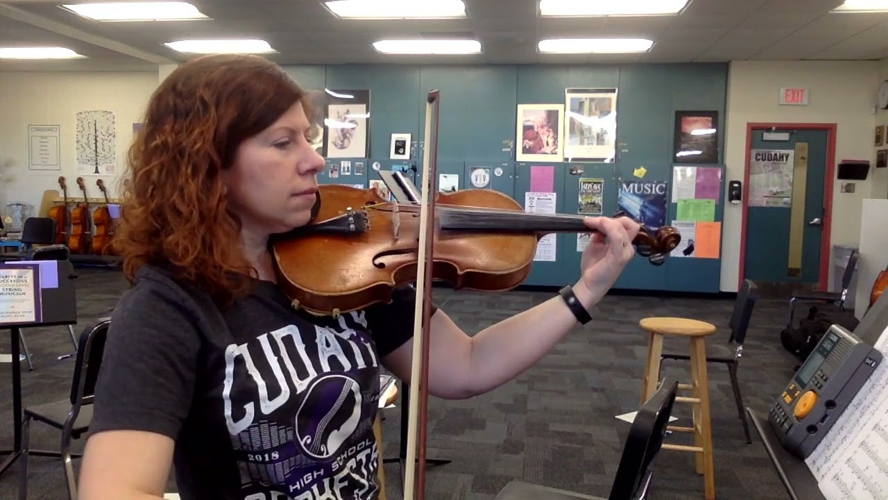 Badinerie by Bach/Woolstenhulme Violin 2 part
