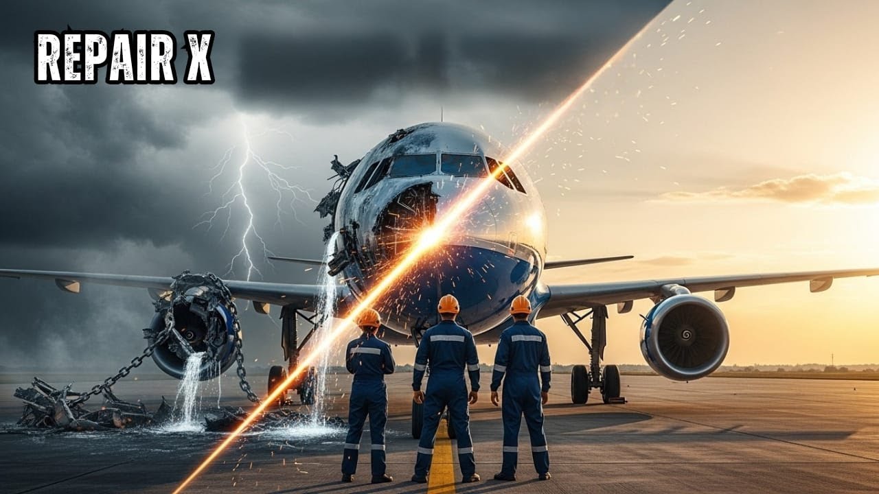 They Recovered a Destroyed Plane and Made It Fly Again | Repair X