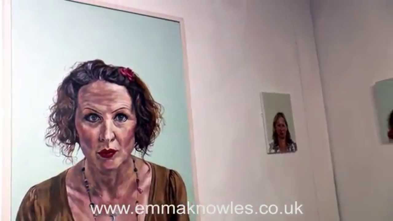 Emma Knowles Portraits Old & New at Ucheldre Centre Holyhead