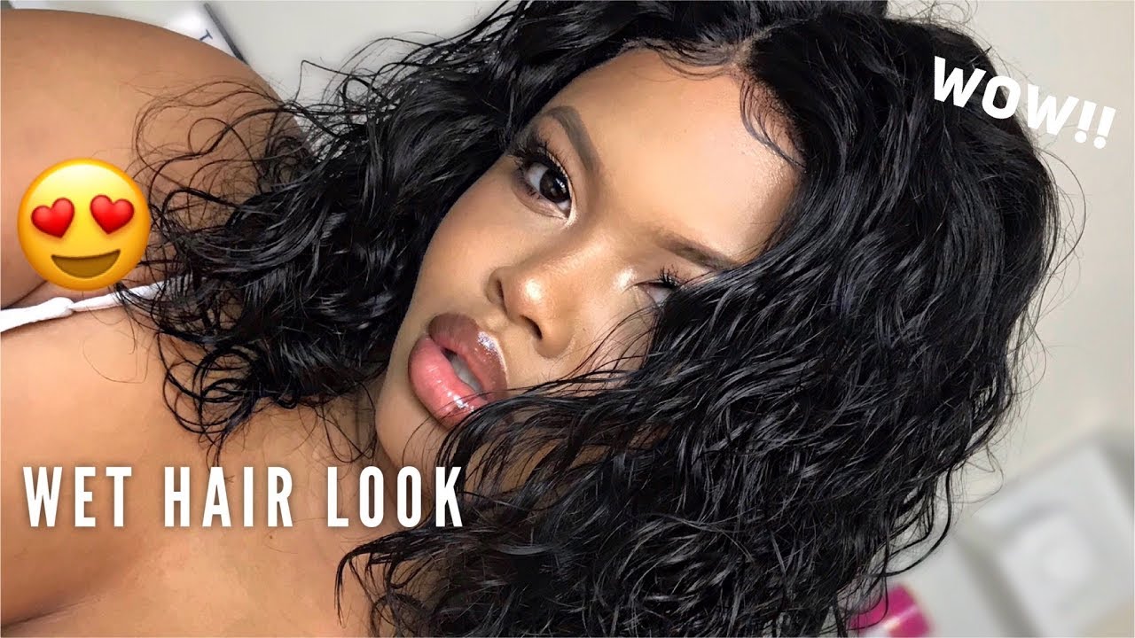 Easy Styling | How To Get The “Wet Hair” Look ft. WowEbony.com