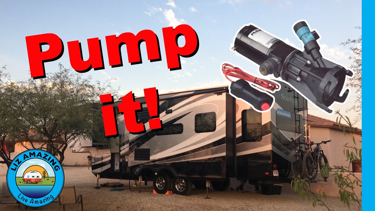 RV Life | Sewer Solution | Game Changer | Macerator Pump