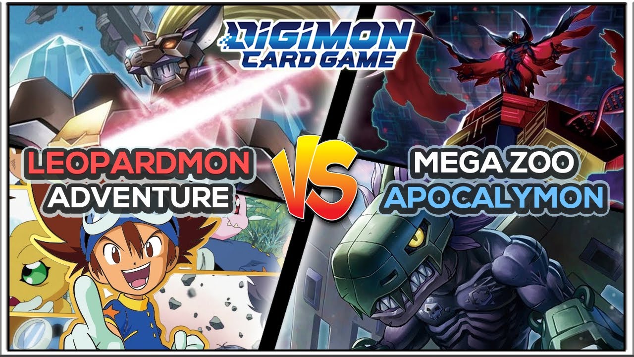 Leopardmon X Adventure vs Mega Zoo Apocalymon • EX09 Gameplay + Decklist | DCGO | Digimon TCG