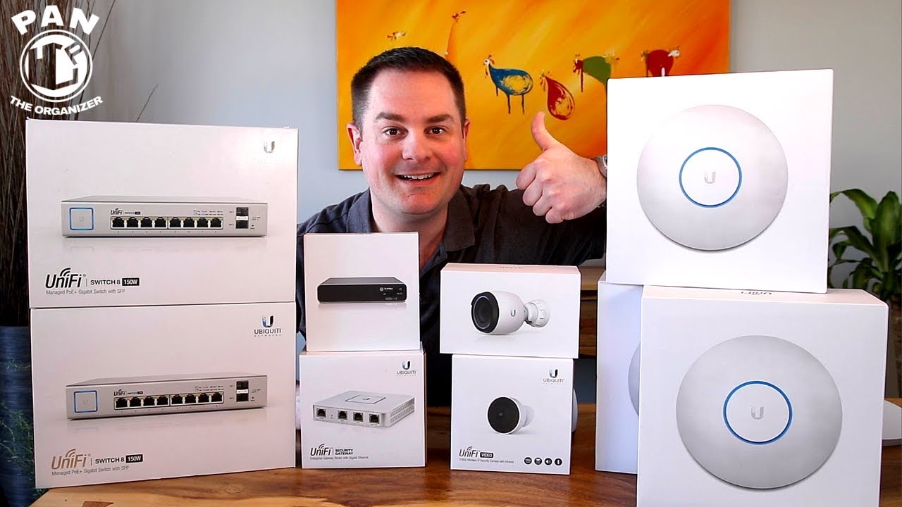 SUPER FAST WiFi NETWORK IN MY HOME !!  Ubiquiti UniFi + UniFi Protect
