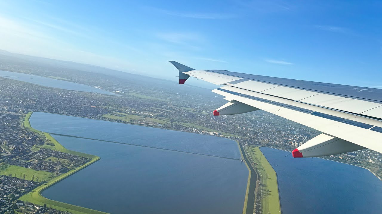 British Airways A320 Takeoff London Heathrow International airport LHR