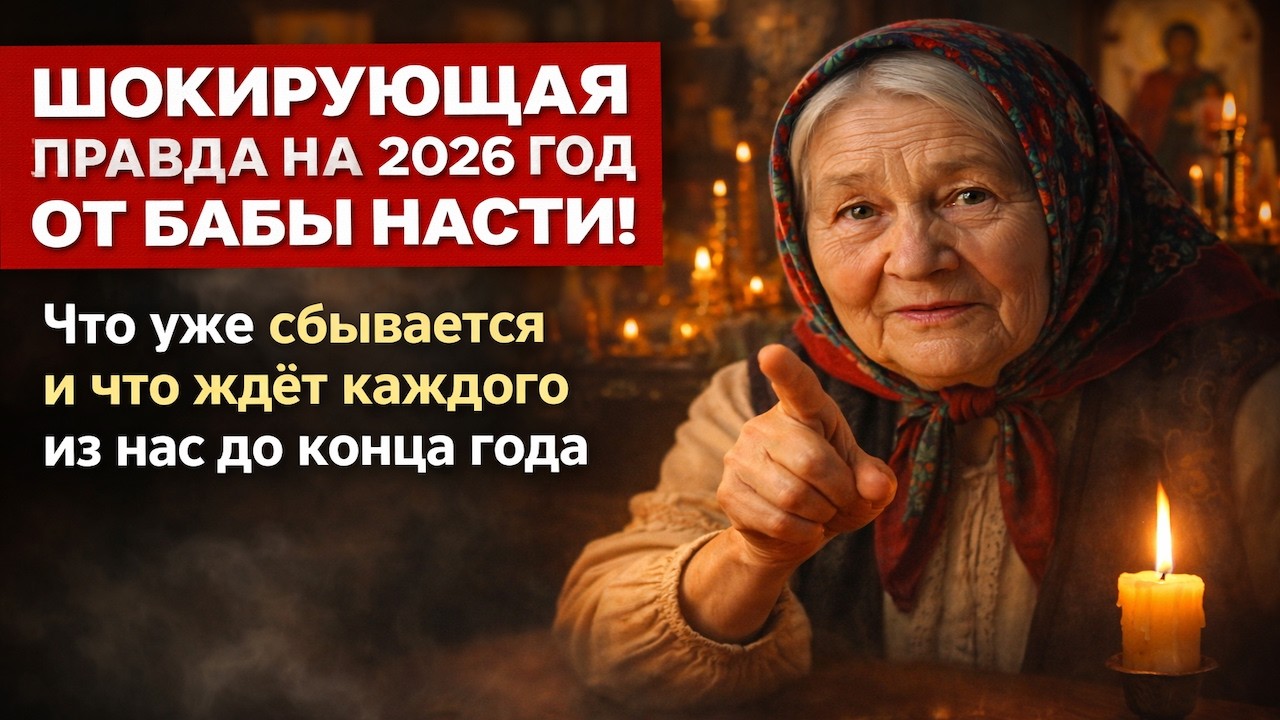 ШОКИРУЮЩАЯ ПРАВДА НА 2026 ГОД ОТ БАБЫ НАСТИ! Что уже сбывается и что ждёт каждого из нас до конца г