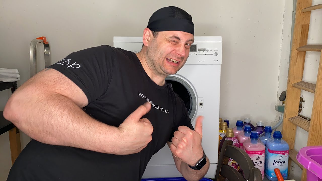 Entspannungswaschen Impressionen Waschmaschine Siemens Vario Perfect Pflegeleicht black velvet ASMR