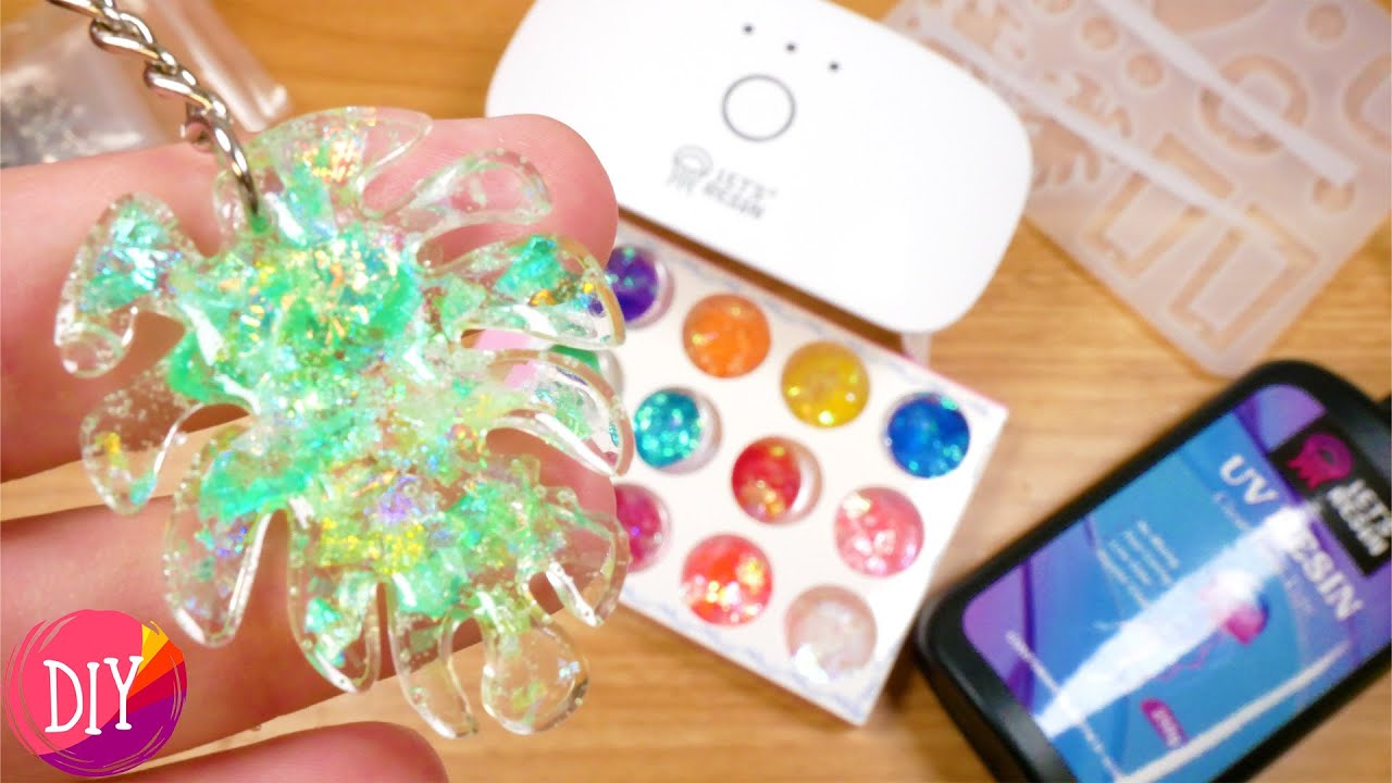 UV Resin TEST | Neues DIY Projekt!? 153 Teile in einem Set! DIY Schlüsselanhänger