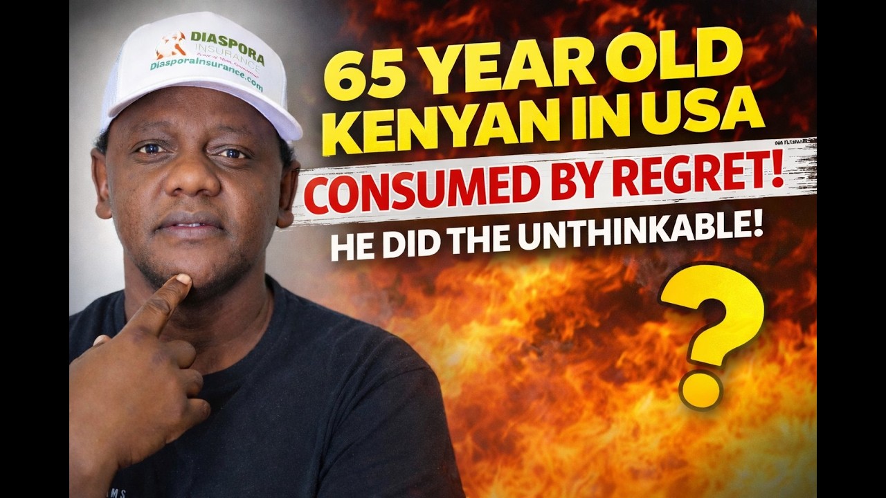 65 year old Kenyan man in usa consumed by regret!