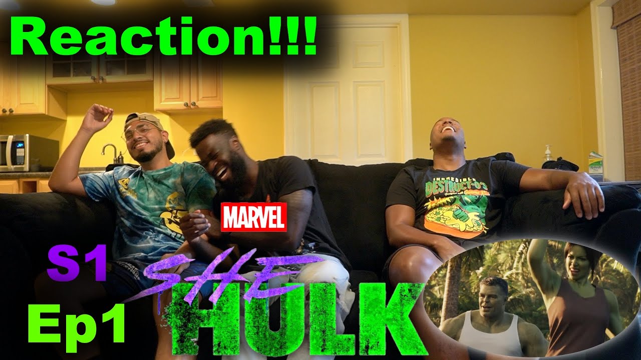 SHE-HULK EPISODE 1 GROUP REACTION REACTION | A NORMAL AMOUNT OF RAGE