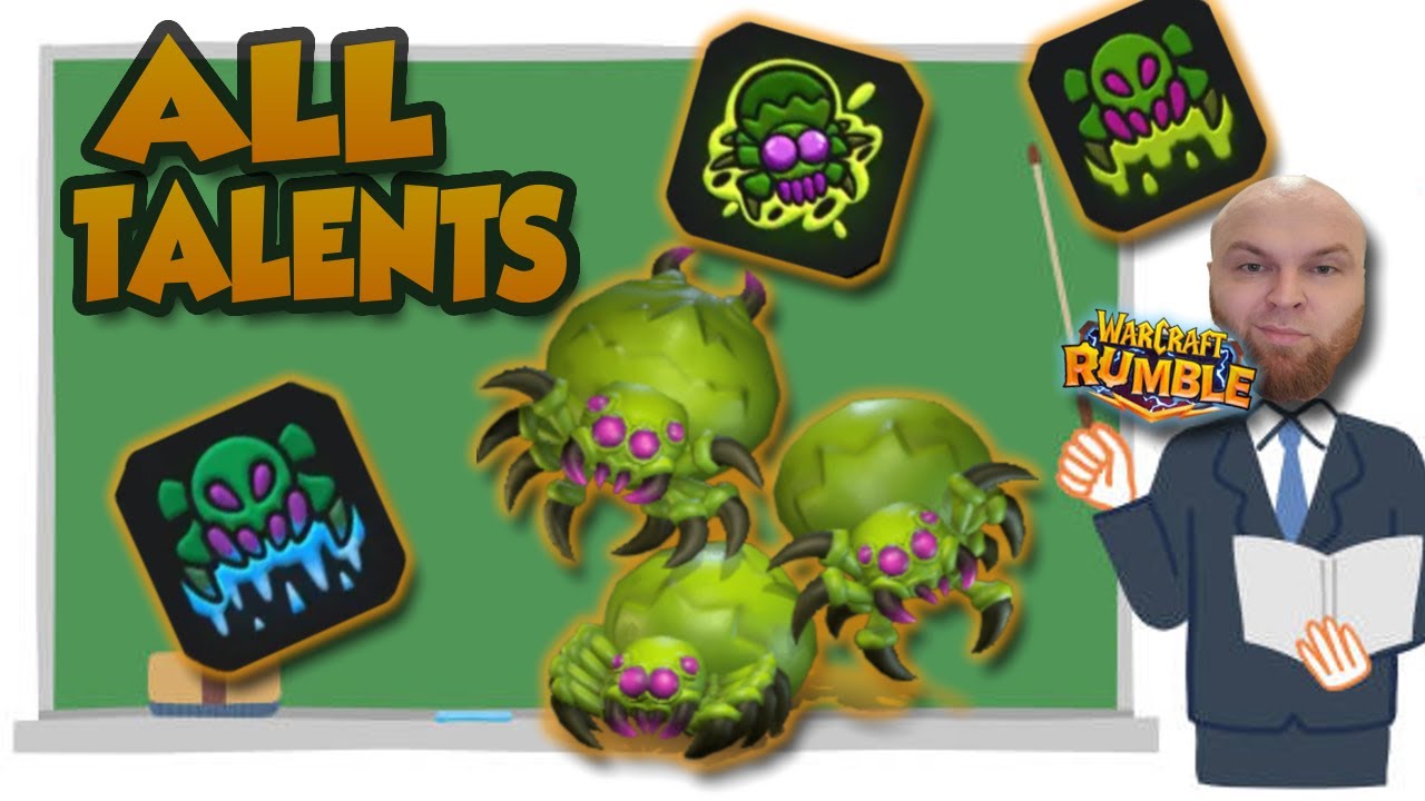 VIDEO DEMONSTRATION! Spiderlings! Warcraft Rumble!
