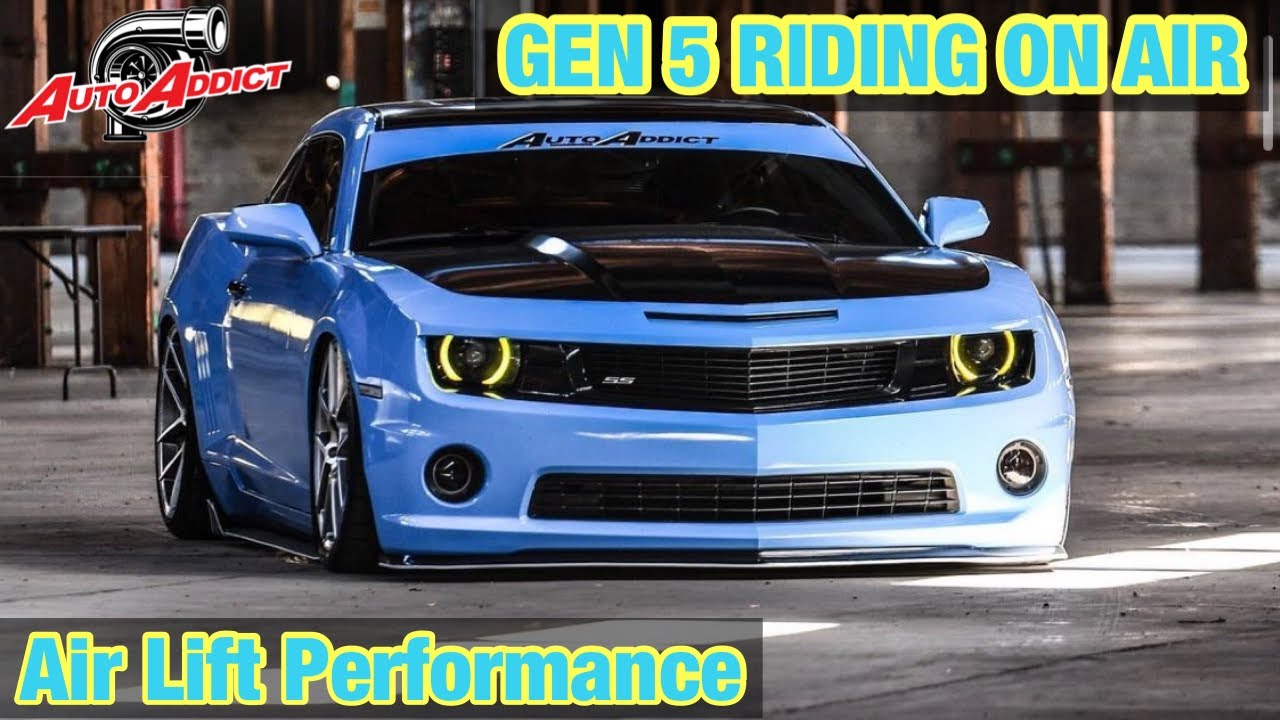 Gen 5 Camaro SS Riding on Air | Air Lift Performance | 3P Air Management | Full Labor