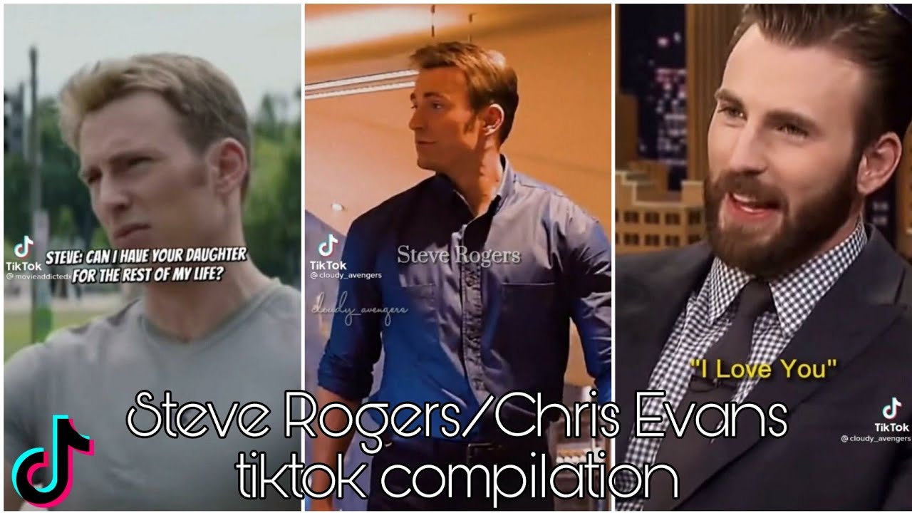 Steve Rogers/Chris Evans Tiktok compilation