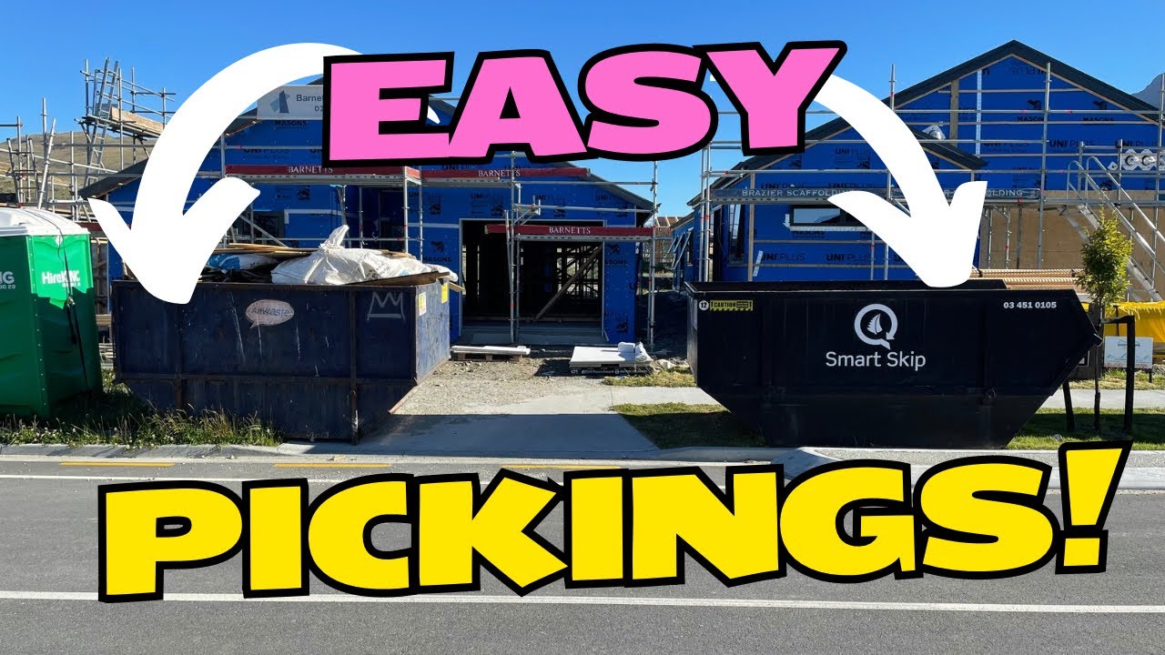 Dumpster Diving Free Building Supplies and Copper