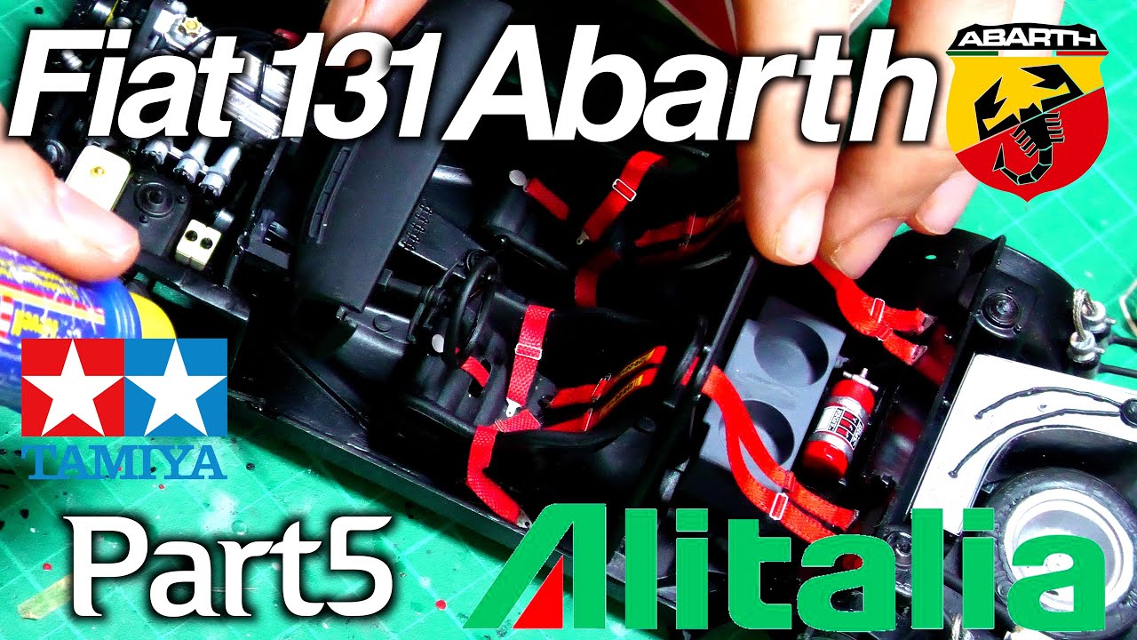 Tamiya - 1978 Fiat 131 Abarth (1/20 Scale) Part5