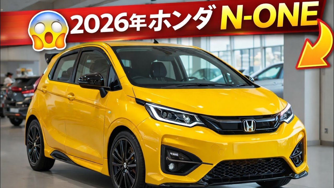 2026年 ホンダ N-ONE｜日本を席巻する小さなスポーツカー！** 🚗🔥