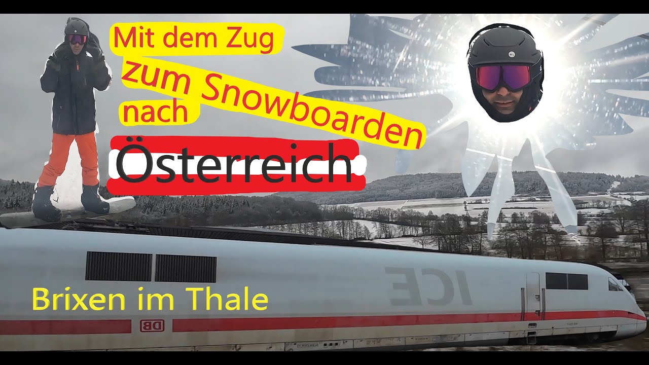 Mit dem Zug zum Ski Spaß nach Österreich Brixen im Thale
