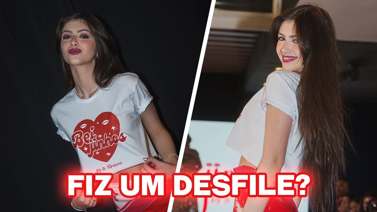 FIZ UM DESFILE ESPECIAL COM OS MEUS FÃS!!