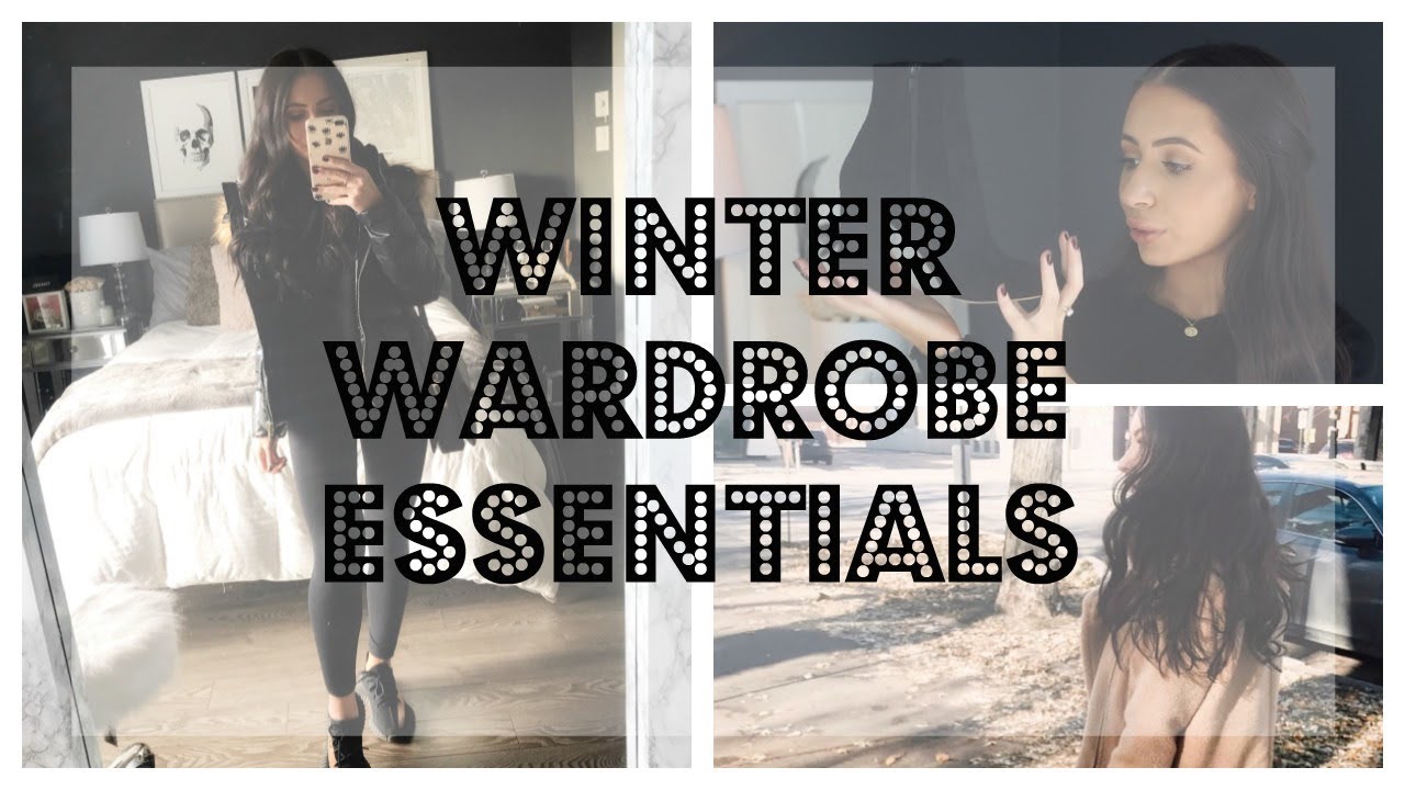 WINTER WARDROBE ESSENTIALS