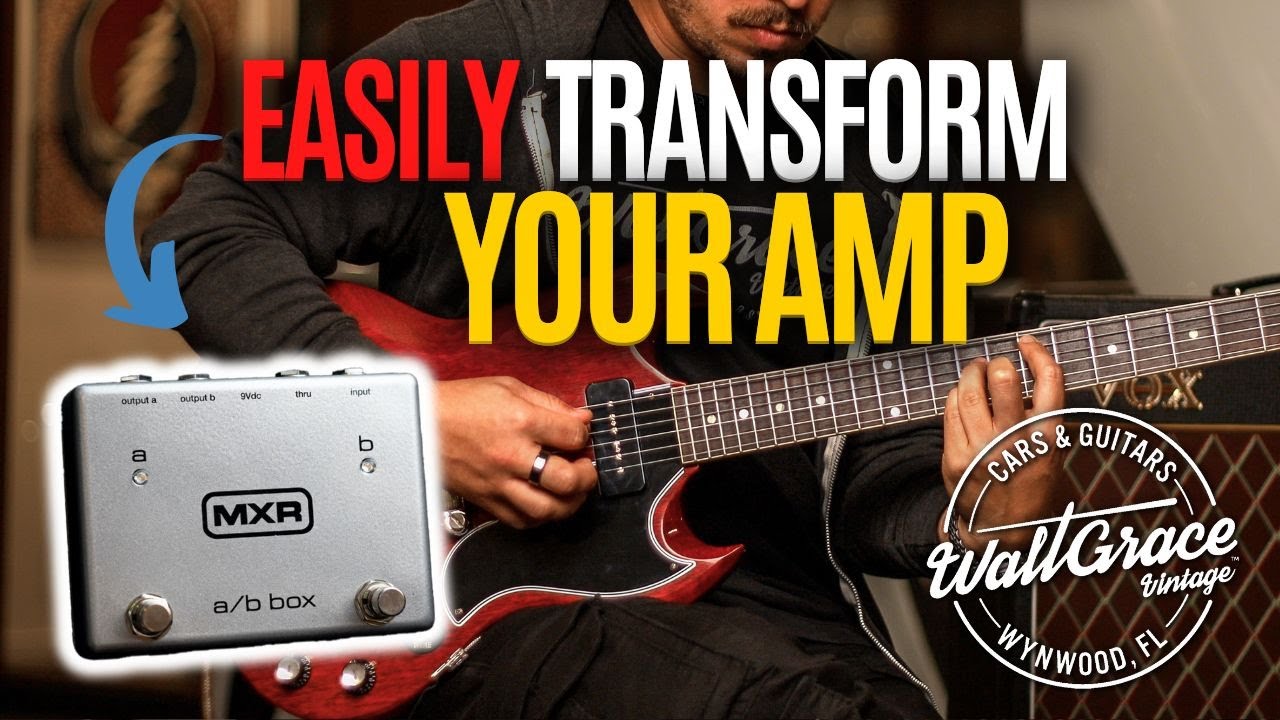 Got a second channel on your amp that never gets used? Try this amazing simple AB Pedal trick!