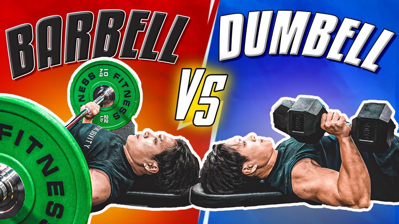 Seri thứ 3 kỹ thuật - Tạ Đơn vs Tạ Đòn | CÁI NÀO TÁC ĐỘNG CƠ NGỰC NHIỀU HƠN !? SmallGym