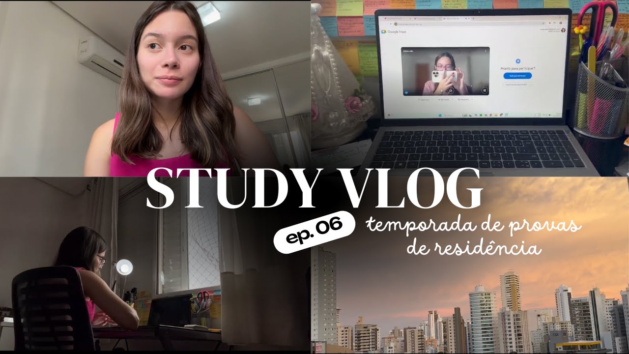 Study Vlog 06 | Fim de ano + temporada de provas de residência + revisões finais