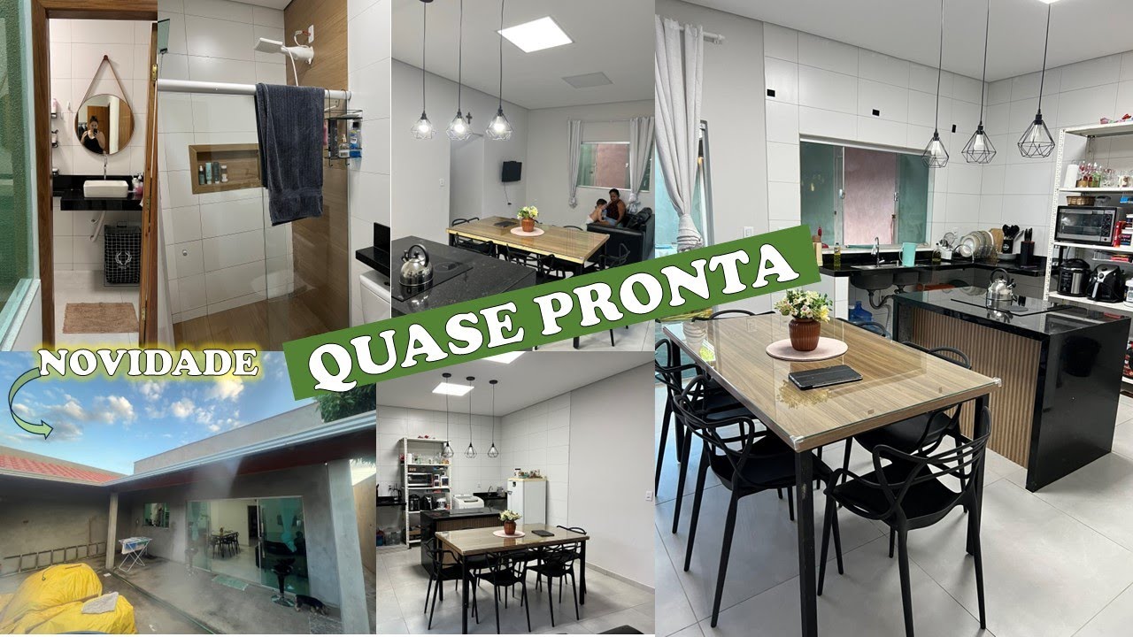 TOUR PELA CASA NOVA | CASA EM OBRA | TOUR PELA MINHA CASA | TOUR PELA CASA | CASA PEQUENA 2 QUARTOS