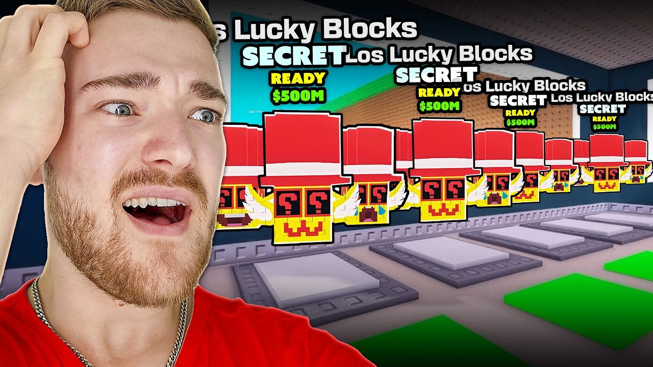 Keräsin *KAIKKI UUDET* Los Lucky blockit 23x Steal The Brainrotissa
