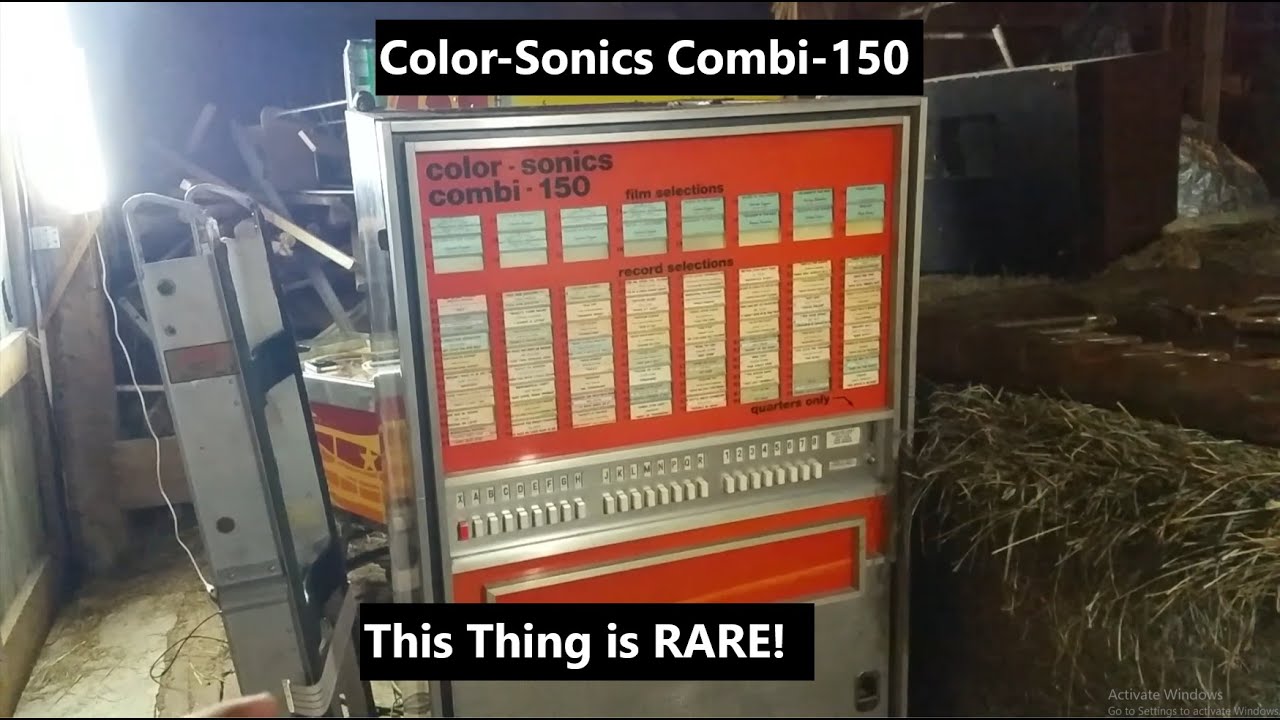 Rare 1960s NSM Color-Sonics Combi 150 Jukebox