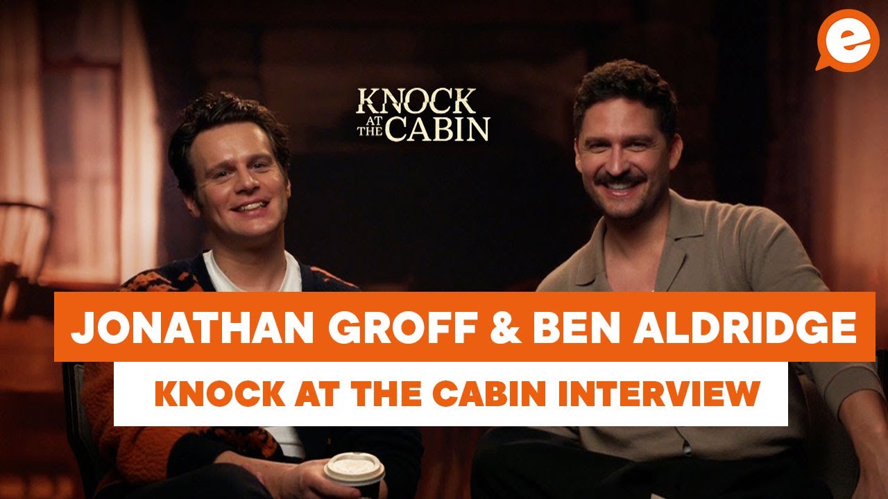 Jonathan Groff & Ben Aldridge reflect on THAT ending of 'Knock at the Cabin'
