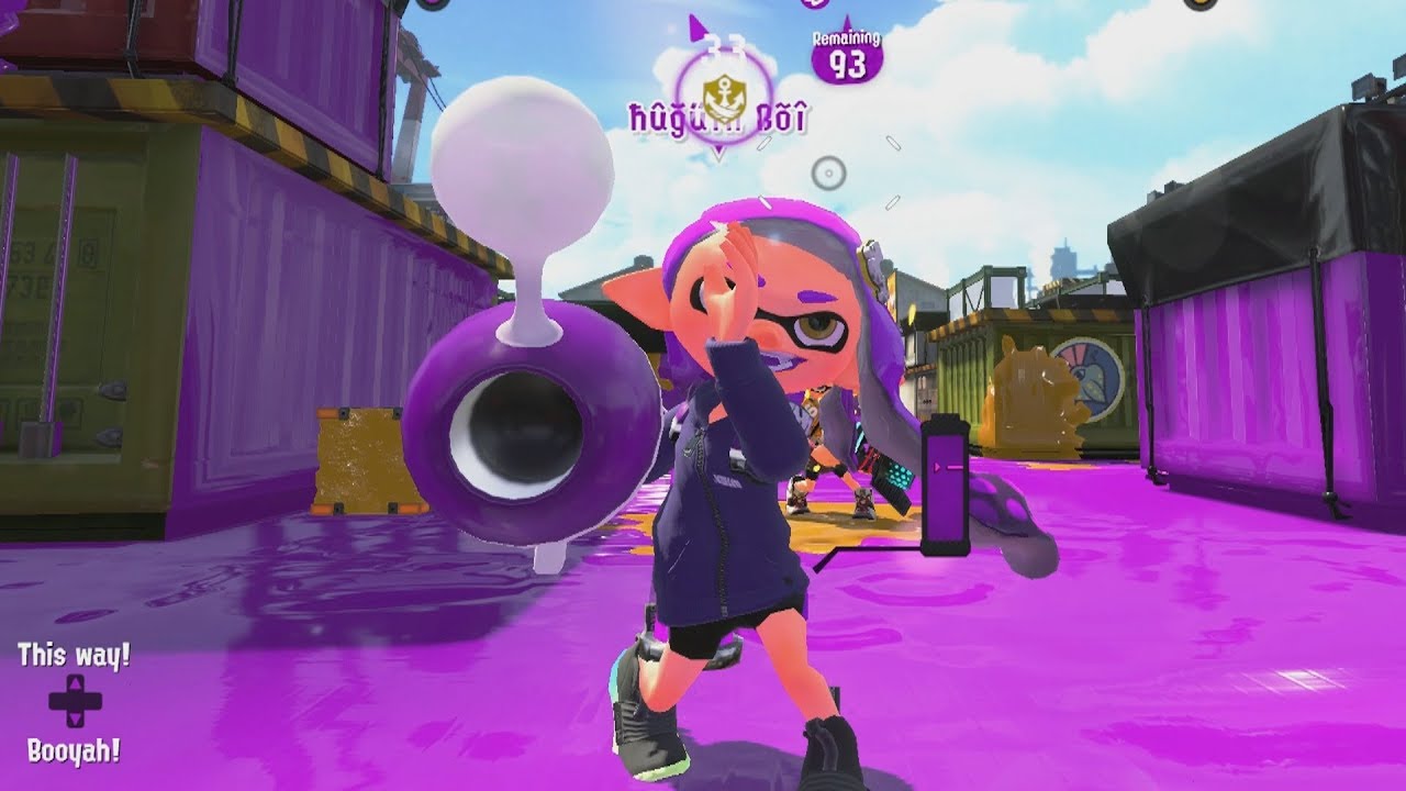 [Splatoon 2] HILARIOUS Rainmaker Glitch!