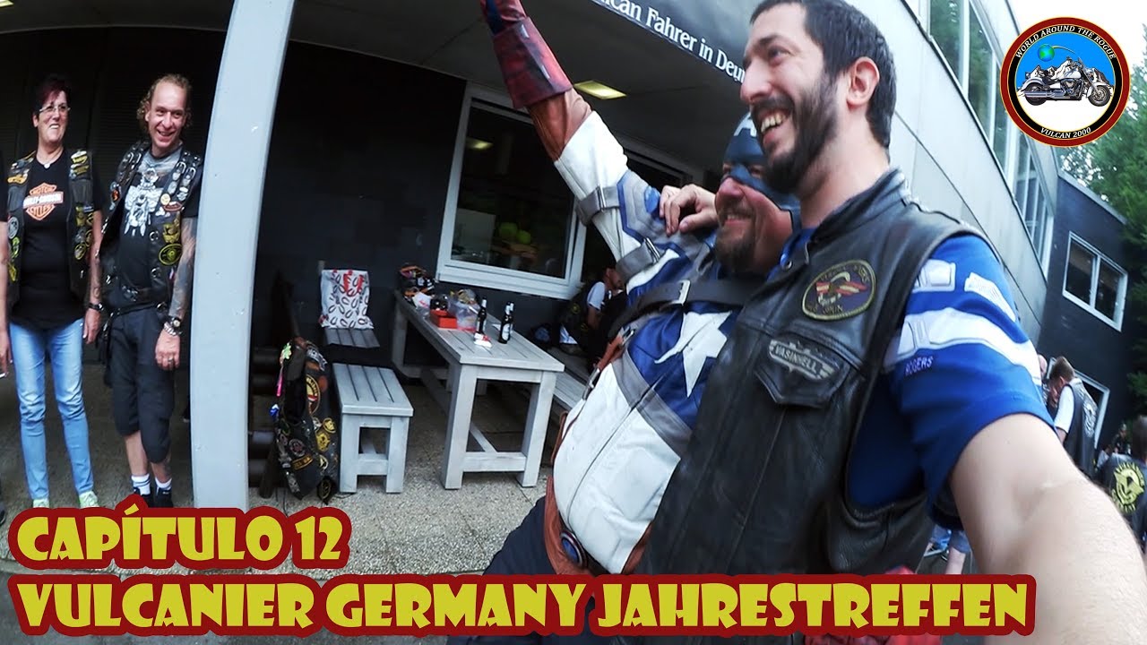 VUELTA AL MUNDO EN MOTO | EP.12 | VULCANIER GERMANY JAHRESTREFFEN | OLPE - ALEMANIA