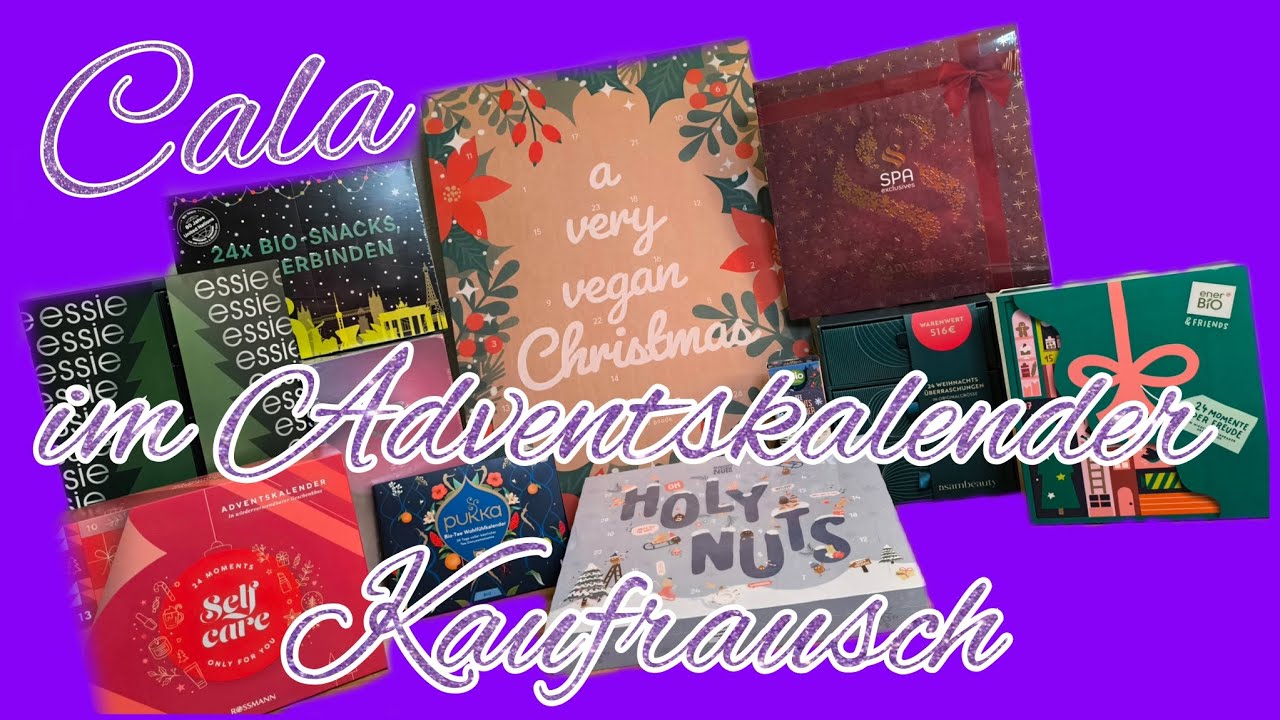 Adventskalender 2025 die ich bisher gekauft habe. Zähle mit |#cala #adventskalender #Haul #verlosung