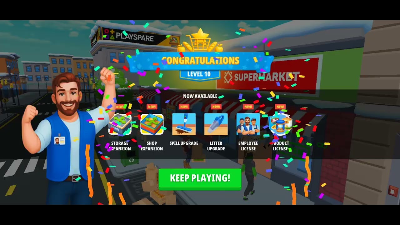 #Day 7 Supermarket Simulator #LagSau Talent 